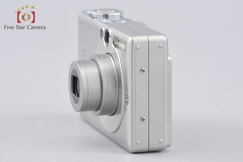 【中古】Canon キヤノン IXY Digital 50 シルバー コンパクトデジタルカメラ