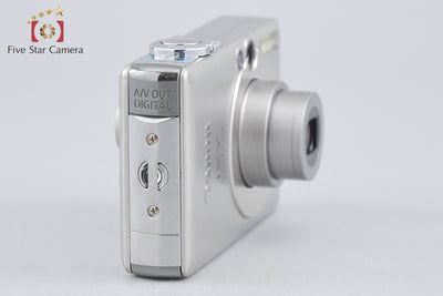 【中古】Canon キヤノン IXY Digital 50 シルバー コンパクトデジタルカメラ