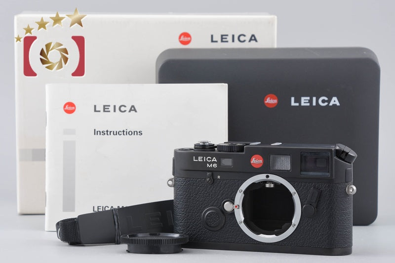 【中古】Leica ライカ M6 TTL 0.85 ブラック レンジファインダーフィルムカメラ 元箱付き