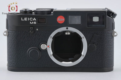 【中古】Leica ライカ M6 TTL 0.85 ブラック レンジファインダーフィルムカメラ 元箱付き