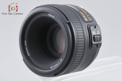 【中古】Nikon ニコン AF-S NIKKOR 50mm f/1.8 G 元箱付き