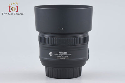 【中古】Nikon ニコン AF-S NIKKOR 50mm f/1.8 G 元箱付き