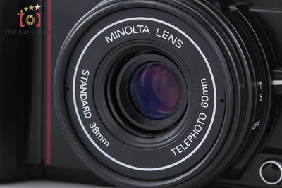 【中古】MINOLTA ミノルタ AF-Tele QUARTZ DATE コンパクトフィルムカメラ