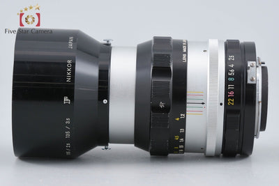 【中古】Nikon ニコン NIKKOR-P Auto 105mm f/2.5