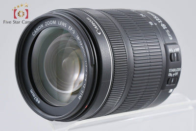 【中古】Canon キヤノン EF-S 18-135mm f/3.5-5.6 IS STM
