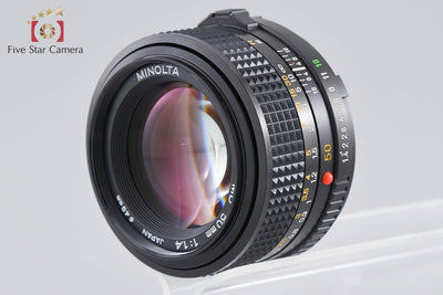 【中古】MINOLTA ミノルタ New MD 50mm f/1.4