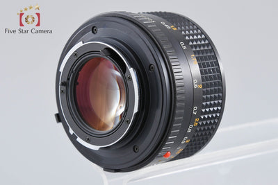 【中古】MINOLTA ミノルタ New MD 50mm f/1.4