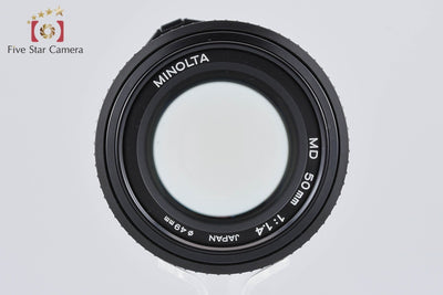 【中古】MINOLTA ミノルタ New MD 50mm f/1.4