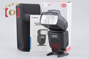 【中古】Canon キヤノン スピードライト 580EX II 元箱付き