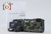 【中古】Nikon ニコン COOLPIX AW120 カムフラージュグリーン コンパクトデジタルカメラ