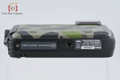 【中古】Nikon ニコン COOLPIX AW120 カムフラージュグリーン コンパクトデジタルカメラ