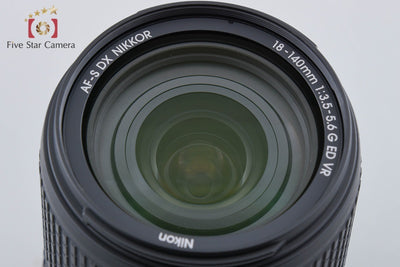 【中古】Nikon ニコン AF-S DX NIKKOR 18-140mm f/3.5-5.6 G ED VR