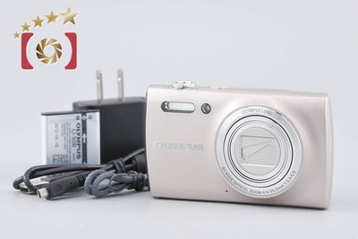 【中古】OLYMPUS オリンパス STYLUS VH-515 シルバー コンパクトデジタルカメラ シャッター回数僅少