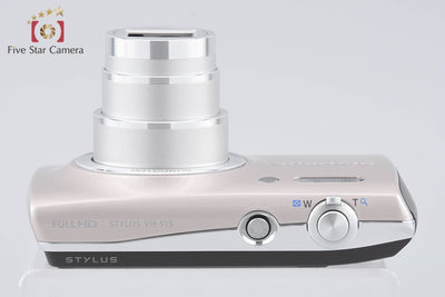 【中古】OLYMPUS オリンパス STYLUS VH-515 シルバー コンパクトデジタルカメラ シャッター回数僅少