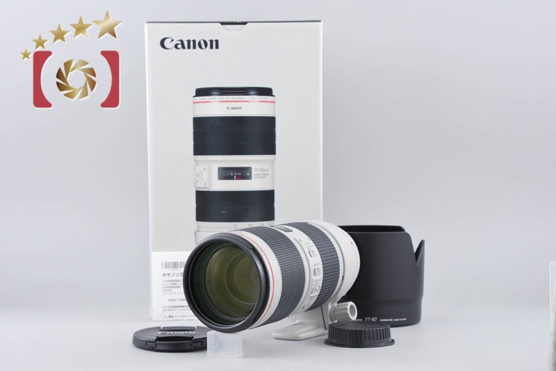 【中古】Canon キヤノン EF 70-200mm f/2.8 L IS III USM 元箱付き