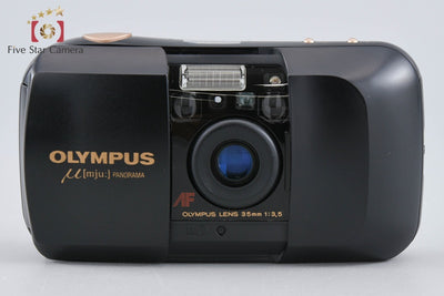 【中古】OLYMPUS オリンパス μ[mju:] PANORAMA ミューパノラマ コンパクトフィルムカメラ
