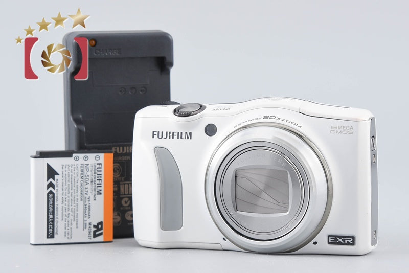 【中古】FUJIFILM 富士フイルム FINEPIX F800EXR ホワイト コンパクトデジタルカメラ