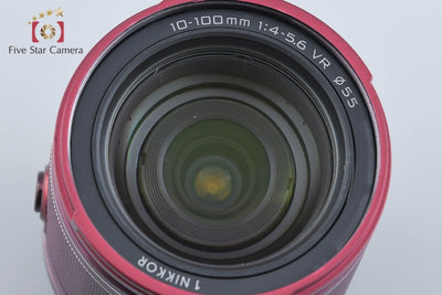 【中古】Nikon ニコン 1 NIKKOR 10-100mm f/4-5.6 VR レッド