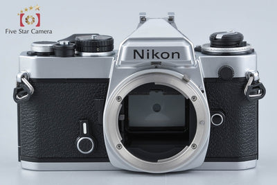 【中古】Nikon ニコン FE シルバー フィルム一眼レフカメラ