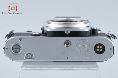 【中古】Nikon ニコン FE シルバー フィルム一眼レフカメラ