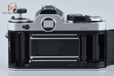 【中古】Nikon ニコン FE シルバー フィルム一眼レフカメラ