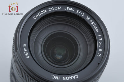 【中古】Canon キヤノン EF-S 18-135mm f/3.5-5.6 IS