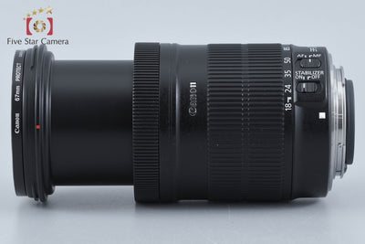 【中古】Canon キヤノン EF-S 18-135mm f/3.5-5.6 IS