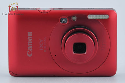 【中古】Canon キヤノン IXY Digital 210 IS レッド コンパクトデジタルカメラ