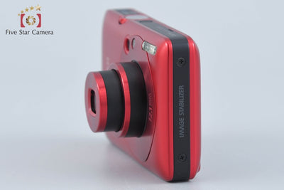 【中古】Canon キヤノン IXY Digital 210 IS レッド コンパクトデジタルカメラ