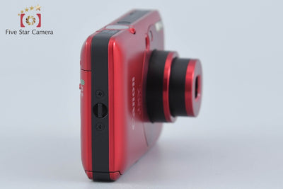 【中古】Canon キヤノン IXY Digital 210 IS レッド コンパクトデジタルカメラ