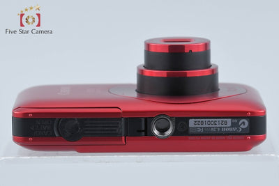 【中古】Canon キヤノン IXY Digital 210 IS レッド コンパクトデジタルカメラ