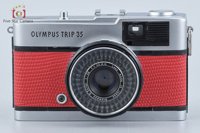 【中古】OLYMPUS オリンパス TRIP 35 レッド コンパクトフィルムカメラ