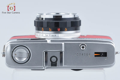 【中古】OLYMPUS オリンパス TRIP 35 レッド コンパクトフィルムカメラ