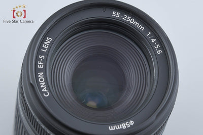 【中古】Canon キヤノン EF-S 55-250mm f/4-5.6 IS