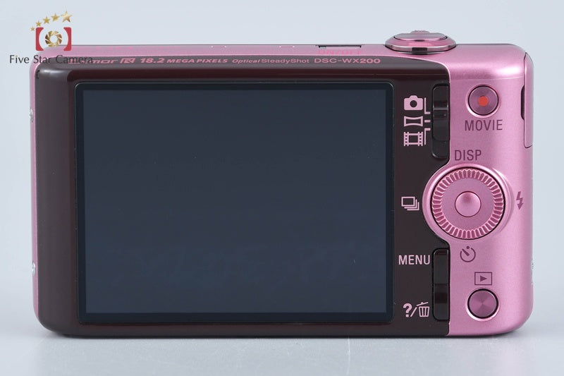 中古】SONY ソニー Cyber-shot DSC-WX200 ピンク デジタルスチルカメラ