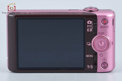 【中古】SONY ソニー Cyber-shot DSC-WX200 ピンク デジタルスチルカメラ