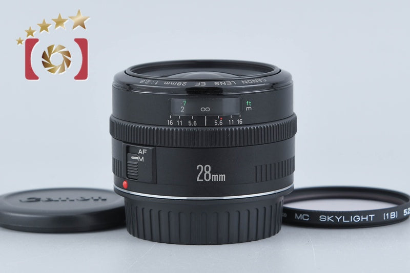 【中古】Canon キヤノン EF 28mm f/2.8