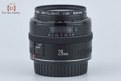 【中古】Canon キヤノン EF 28mm f/2.8