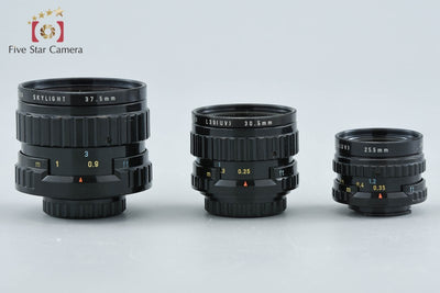 【中古】PENTAX ペンタックス 110 18mm f/2.8 + 24mm f/2.8 + 50mm f/2.8