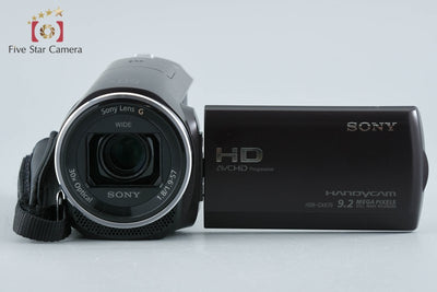 【中古】SONY ソニー ハンディカム HDR-CX670 ボルドーブラウン デジタルビデオカメラ 多言語対応