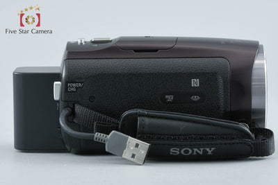 【中古】SONY ソニー ハンディカム HDR-CX670 ボルドーブラウン デジタルビデオカメラ 多言語対応