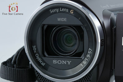 【中古】SONY ソニー ハンディカム HDR-CX670 ボルドーブラウン デジタルビデオカメラ 多言語対応