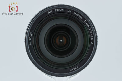 【中古】MINOLTA ミノルタ AF ZOOM 24-105mm f/3.5-4.5 D