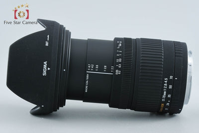 【中古】SIGMA シグマ 17-70mm f/2.8-4.5 DC キヤノン用