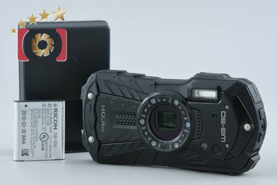 【中古】RICOH リコー PENTAX ペンタックス WG-50 ブラック 防水デジタルカメラ シャッター回数僅少