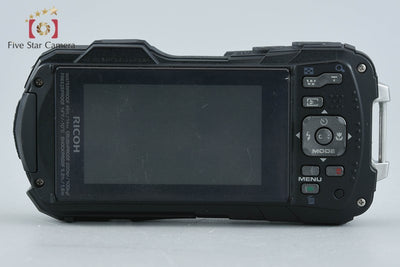 【中古】RICOH リコー PENTAX ペンタックス WG-50 ブラック 防水デジタルカメラ シャッター回数僅少