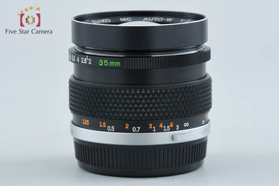 【中古】OLYMPUS オリンパス ZUIKO MC AUTO-W 35mm f/2