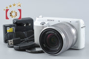 【中古】SONY ソニー α NEX-F3 ズームレンズキット ホワイト シャッター回数僅少