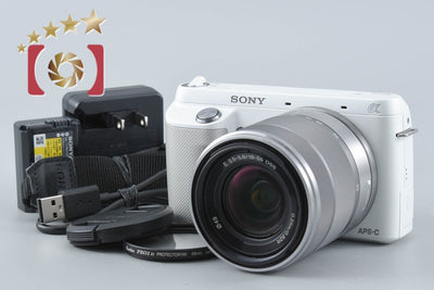 【中古】SONY ソニー α NEX-F3 ズームレンズキット ホワイト シャッター回数僅少