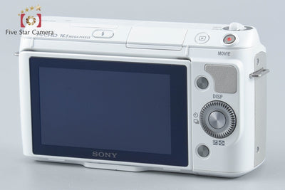 【中古】SONY ソニー α NEX-F3 ズームレンズキット ホワイト シャッター回数僅少